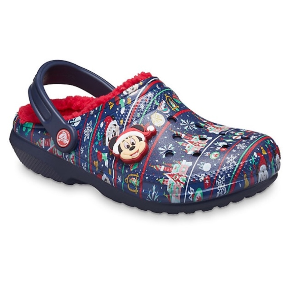 Disney holiday christmas crocs